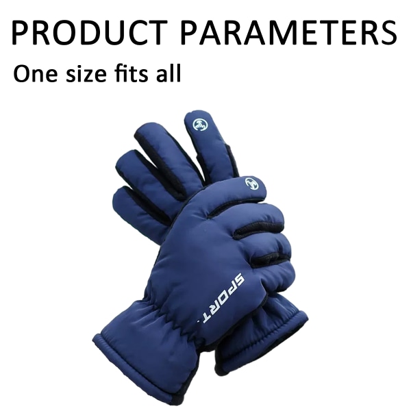 Winter Gloves Waterproof Windproof Mens Women - Warm Gloves