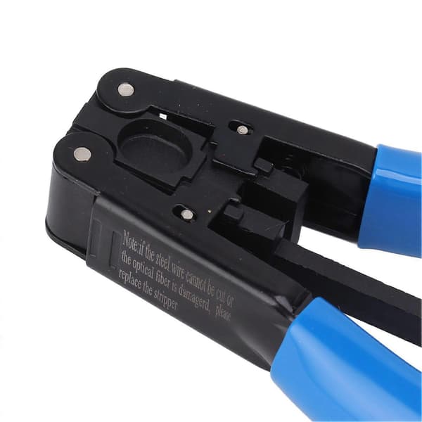 2.1x1.6mm fiberoptisk avisolerare optisk kabel avisoleringstång bärbart avisoleringsverktyg