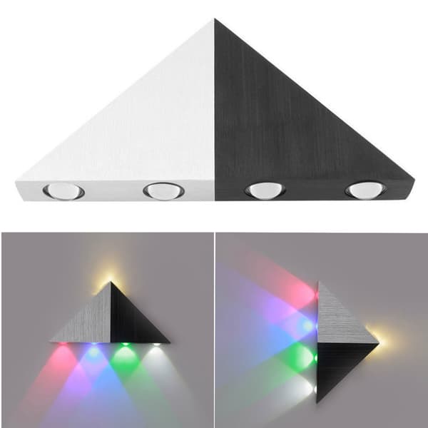 5W LED Vægskinne Indendørs Trekant Lampe Original Design Moderne Al
