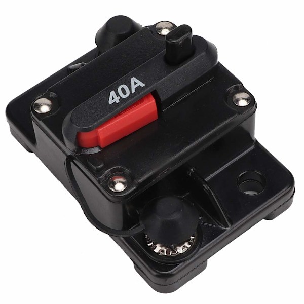 12V 30A / 40A / 60A (40A) autonpalautuva sulake, stereon autosulakkeen katkaisija