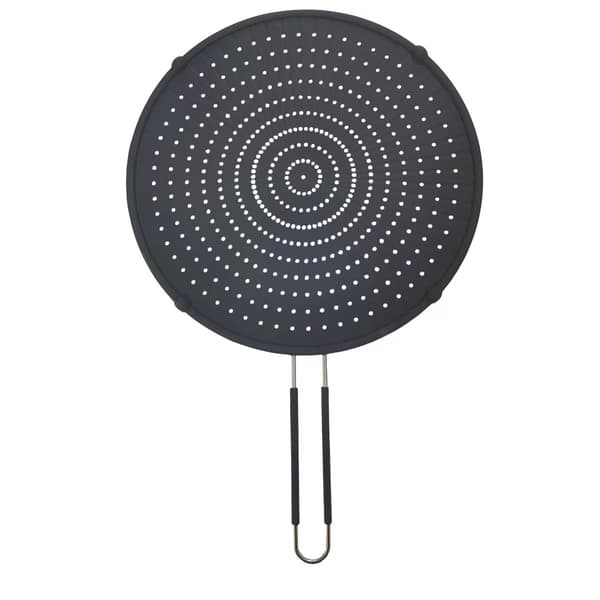 Sprutsikker matlagingsskjerm med langt håndtak 50 * 32CM - sprutbeskyttelse for komfyr