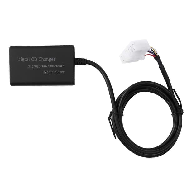 USB Aux Bluetooth Bil Digital Musikk CD-veksler Adapter For (5+7)pin Corolla Yaris