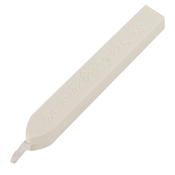 EU Retro Stil Forseglingsvoks Trehåndtak Forseglingstempel Kreativ Gave Stempel (081000 Hvit)