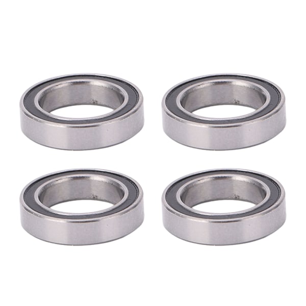 4st Djupgående Kullager Stål Gummi Silver Svart Dubbeltätade för Traxxas 1/10 MAXX 2.0 RC Bil