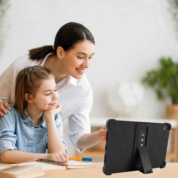 Etui for onn. 10.4\" Tablet Pro Safe Støtsikker Silikon Stativdeksel