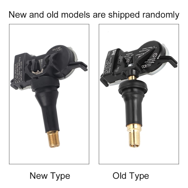 Dæktryksovervågningssystem Sensor 68193586AA 68313387AB Passer til Jeep