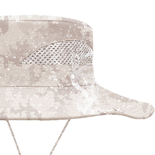 UPF 50 Boonie Hat - Solskyddande hatt, fiskehatt, strand &
