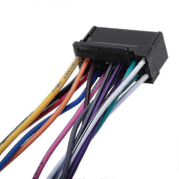 16-polet bilstereo-harness til Sony radio-stik Sksy16-21 + Iso