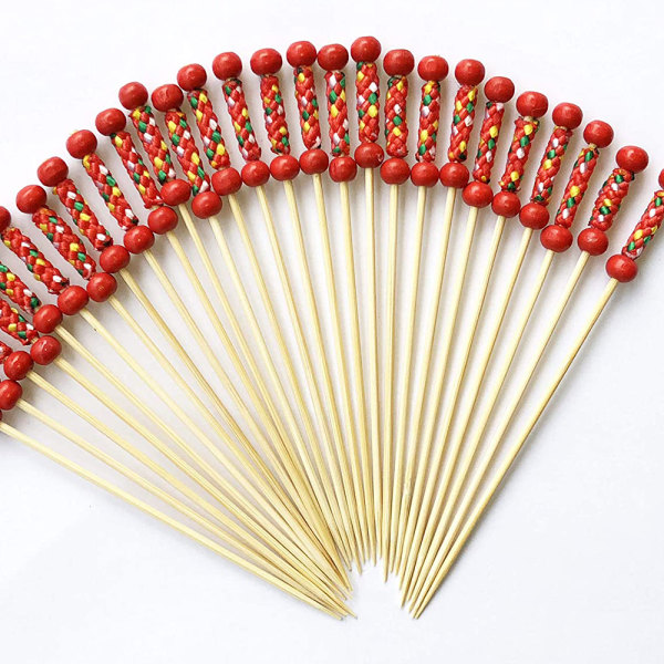 100 blompinnar för engångsbruk, svärd, 18 gauge (bambu)