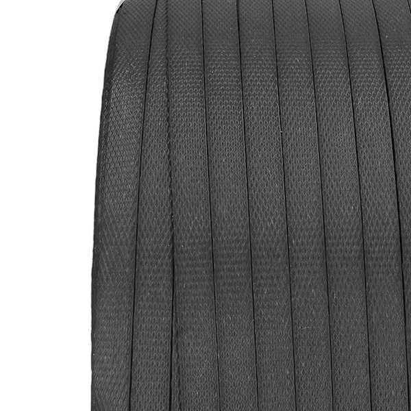 1 Rulle Manuel Emballeringsbånd 1 Hoved PP Plastiktov Industrielt Kabelbinder Værktøj 9KG 10# Sort