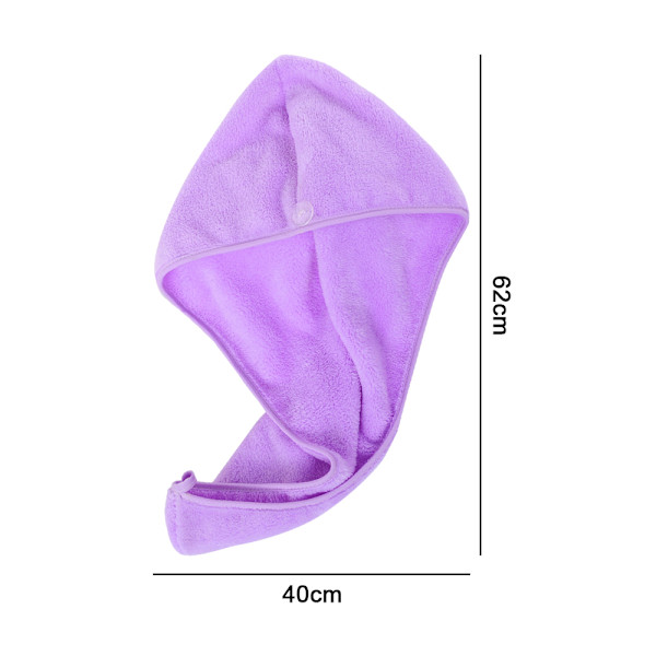 Hårhandduk Superabsorberande (2-pack) Hårwrap Dusch och