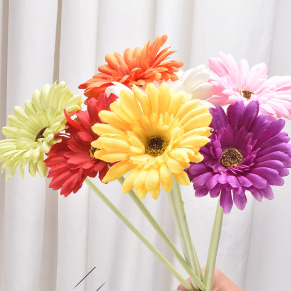 10 Buketter Konstgjorda Blommor Utomhus UV-Resistenta Falska Blommor