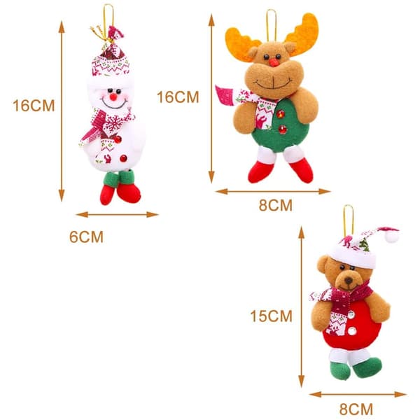 Julgransprydnader, Hängande Ornament Gåvor till Barn style 2