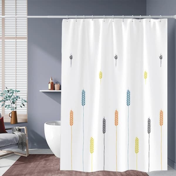 Dusjforheng 180 x 200 cm, muggsikkert, lett å rengjøre, polyester