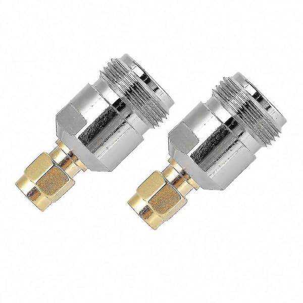 2-pack N-hona till SMA-hane RF-koaxialadapter