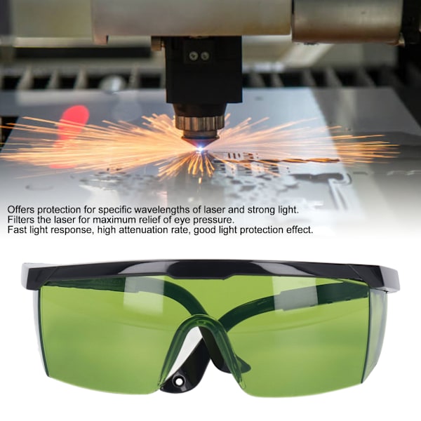 Lasersäkerhetsglasögon Skyddande Ögonskyddsglasögon 740‑1100nm för Arbetsunderhåll