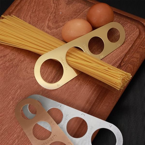4-hulls Spaghetti Måleverktøy i Rustfritt Stål for Spaghetti Pasta