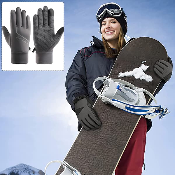 Touchscreen Vinter Varme Handsker til Mænd Kvinder Egnet til Løb, Cykling, Ski og Daglig Brug