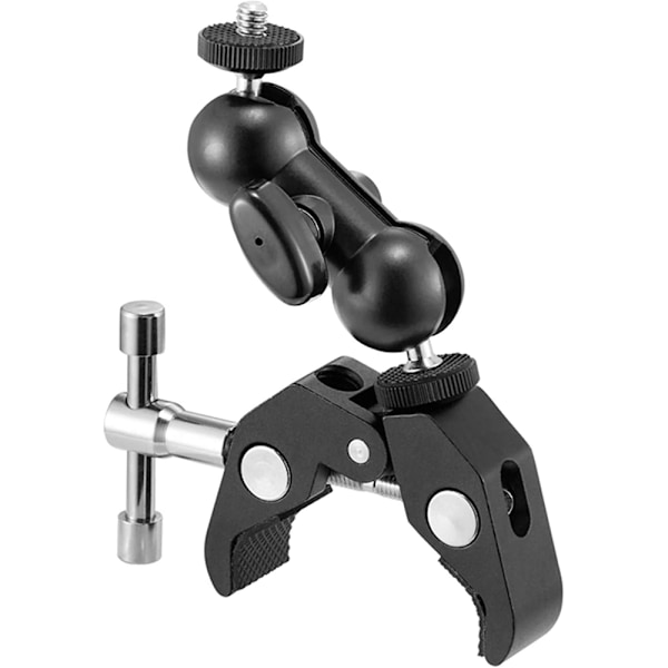 Kulledarm Super Clamp Mount Multifunktions Dubbel Kulledapter