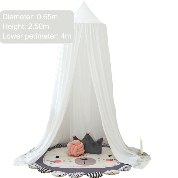 Senghimmel for jenter, myk prinsessehimmel for jenters seng