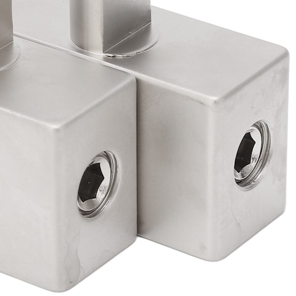 2 stk Dobbel 1/0 Gauge til 1/0 Gauge Forsterker Inngang Reduserer Nikkelbelagt Aluminium Legering Høy Effekt for Bil Lyd