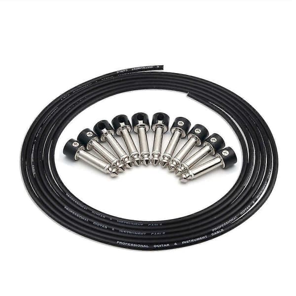 Loddefrie Koblinger Design Gitar Kabel DIY Gitar Pedal Patch Kabel Kit