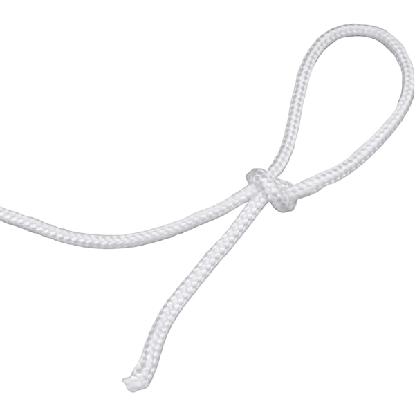 Buntrep av nylonrep, starkt och hållbart, 8mm*25m, vitt
