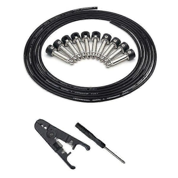 Loddefrie Koblinger Design Gitar Kabel DIY Gitar Pedal Patch Kabel Kit