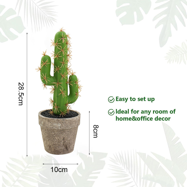 Artificial cactus plant potted creative indoor small decoration