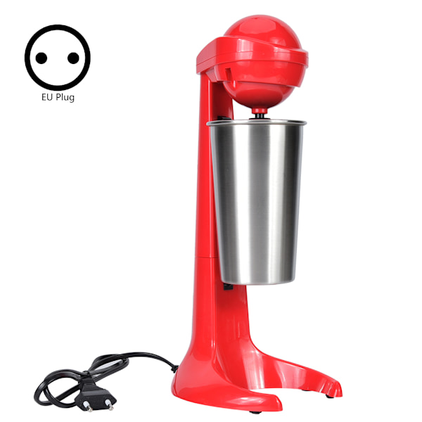 Dobbelt Hoved Elektrisk Milkshake Maskine Maker Kaffe Drikke Mixer Mælkeblender til Hjem BarEU Stik 220V