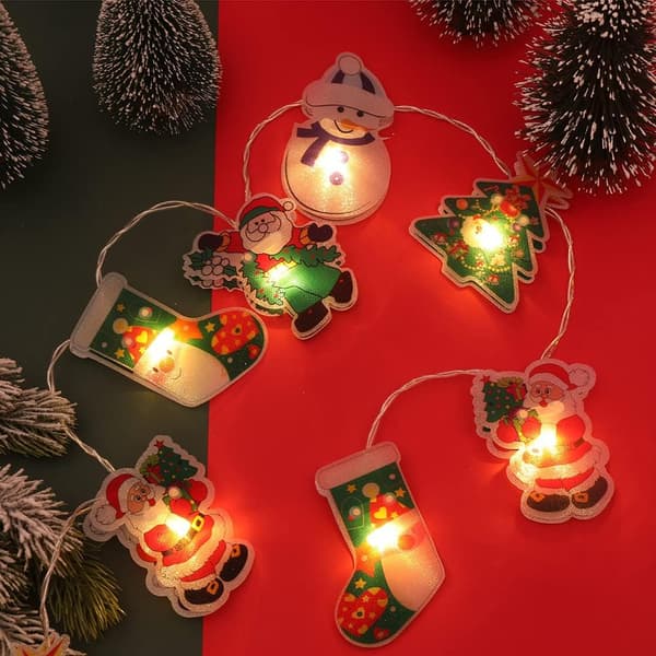 Julelys, 3D-effekt for en levende feriestemning