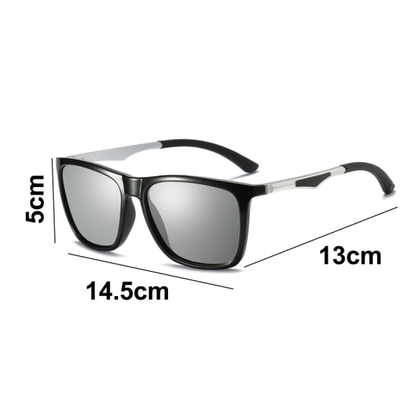 Unisex Polariserende Aluminium Solbriller Vintage Solbriller Til