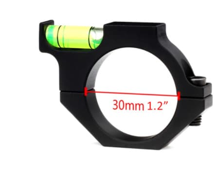30 mm eller 25,4 mm rør til riffelkikkert vaterpas til las