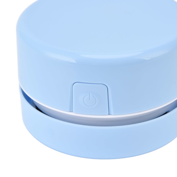 Työpölynpoistopöytä pölynpoistaja USB-lataus Kannettava Mini pölynkerääjä toimistoon kotiin Sininen