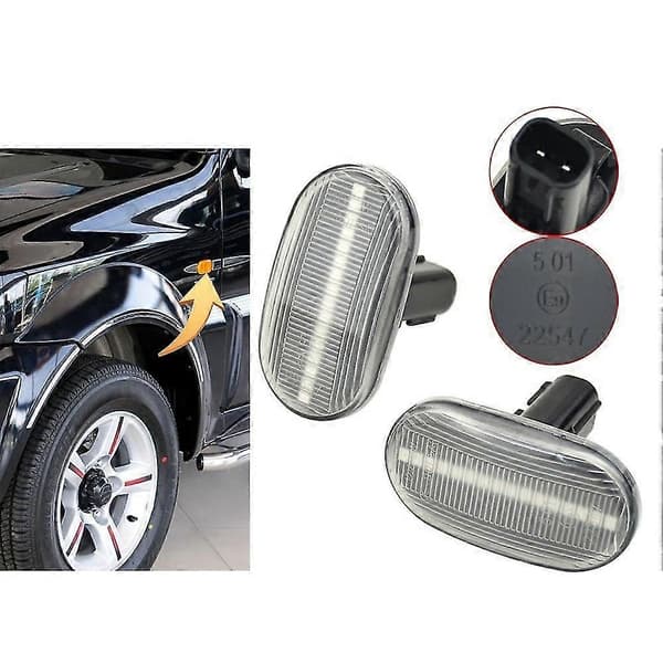 LED Dynamisk Forreste Skærm Sidemarkeringslys Blinklys Til Jimny Jb64w Jb74w 2018+ Lapin He21s