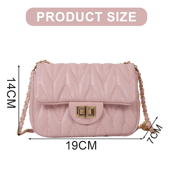 Ny mode enkel messenger taske enkel skuldertaske lille taske