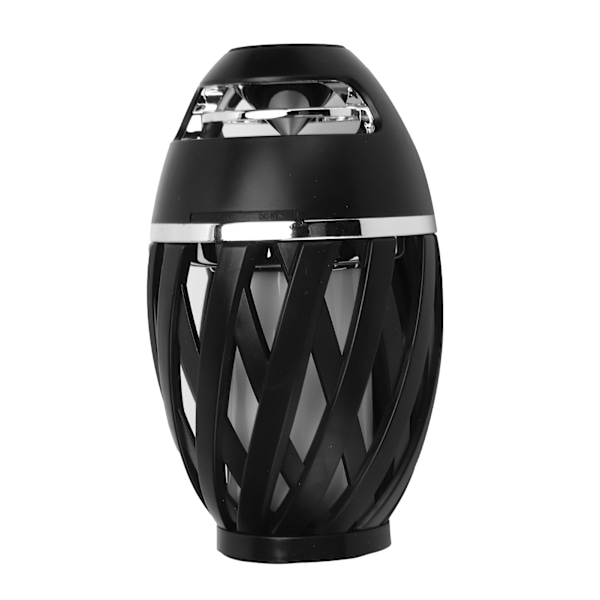 Bluetooth-högtalare LED-flamma Ljus Bärbar Högtalare Färgglad Ambience Lamp Högtalare