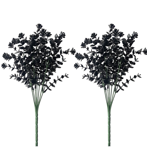 2 stk. kunstige eukalyptusblade