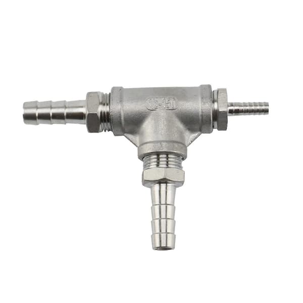 Ölbryggning Rostfritt Stål Inline Aeration/Oxygenation Diffusionssten 2 Mikrometer - 1/2 tum För
