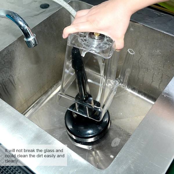Bærbar Glassblender Rengjøringskopp Glassvasker for Bar Kafe Restaurant Hjem Kjøkken