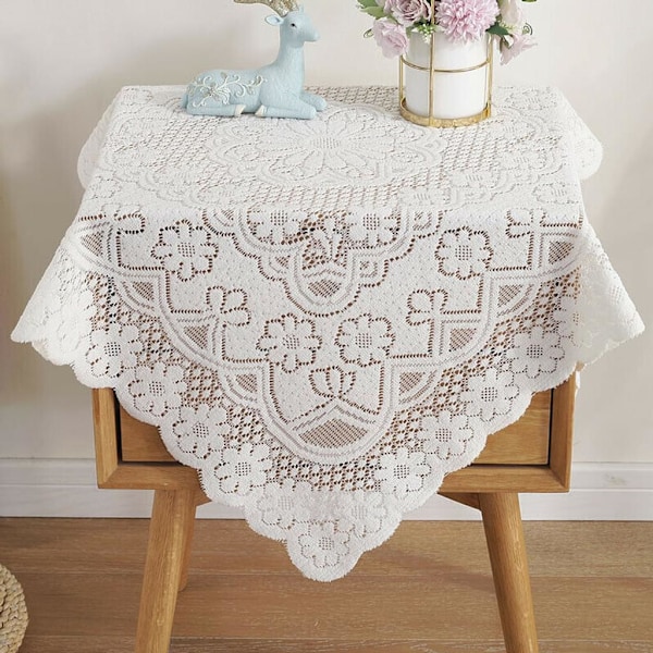 Fåtöljöverdrag med högkvalitativt material, bordsduk med blomsterdesign lämplig för hotell, soffborddekoration, matbord, bröllop