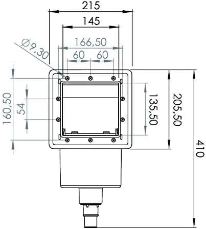 Gre AR100 - Standard pool skimmer + vit returmunstycke