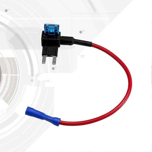 6 kpl Mini ATS -sulakesovitin ACS Tap Dual Circuit -sovitinpidike 6 kpl sisäosalla