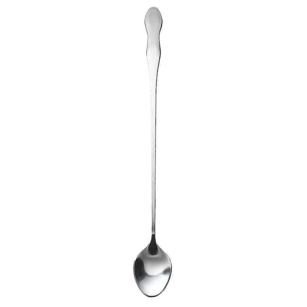 10\" Rustfritt Stål Bestikk Langt Skaft Scoop Teskje