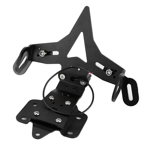 Bagagepladeholder Bagageplade Fjern med LED-lys Passer til Yamaha MT‑07 FZ‑07 13‑20