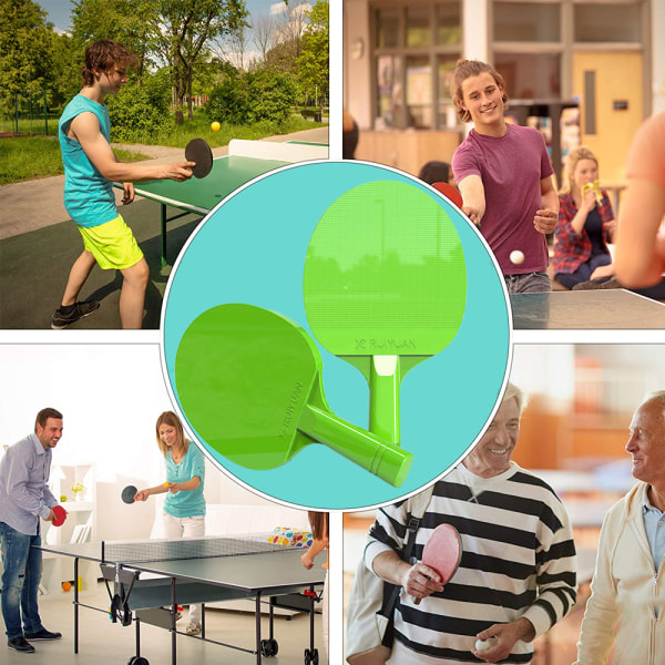 Bordtennisbat for barn - Barnestørrelse med pingpongballer