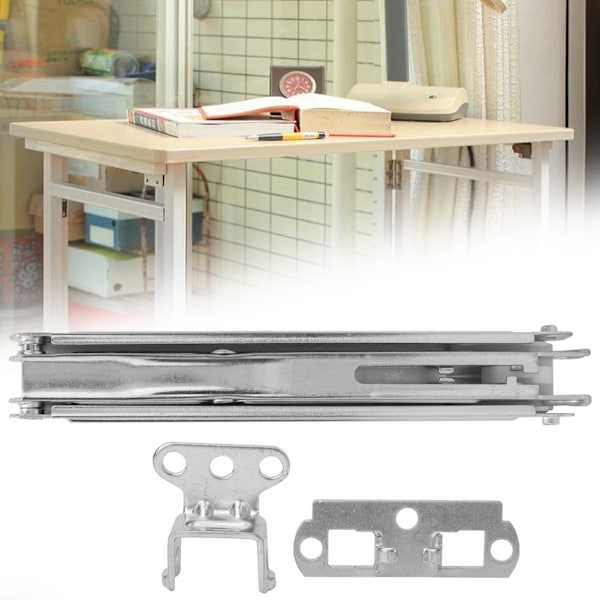 Justerbart bordsstöd, multifunktionellt fällbart hyllfäste för skolbänkar med platsbesparande design och bred användning för studier
