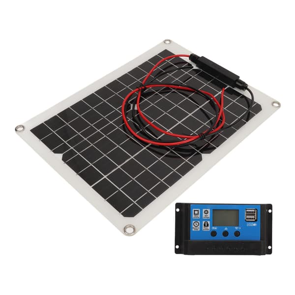 Solpanel Kit 300W DC 12V 24V 50A IP67 Vandtæt Høj Effektivitet Solpanel Og Solcelleoplader Controller til RV Camper