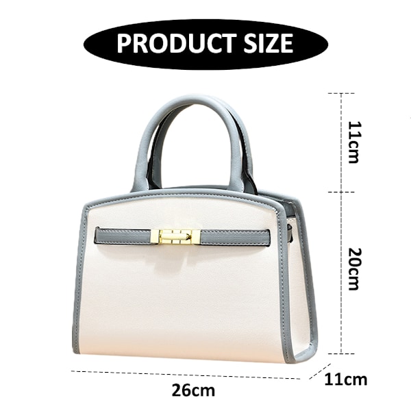 Håndtasker, håndtasker, lædertasker og punge lavet af kvinder, skuldertasker med store crossbody-tasker.