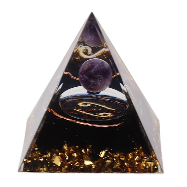 5 cm pyramid av positiv energi helande kristallpyramid meditationsorganisk stenpyramid
